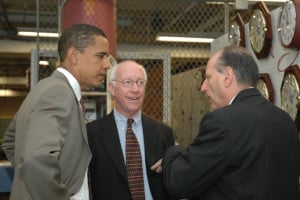 Barack Obama, Joel Kaplan and Jim Kesteloot