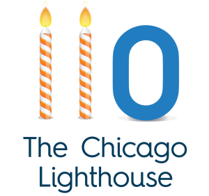 110th Anniversary logo. The two ones in 110 are depicted as birthday candles.