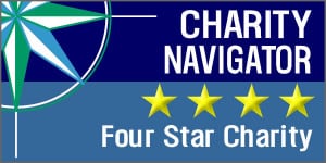 Charity Navigator Four Star rating icon