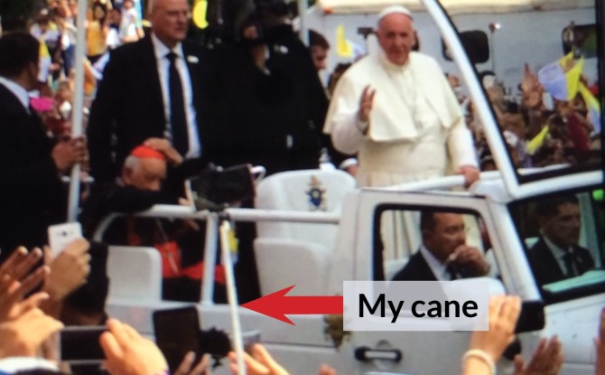 Seeing Pope Francis in Person: A True Blessing!