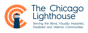 The Chicago Lighthouse Serving the Blind, Visually Impaired, Disabled and Veteran Communities (logo)