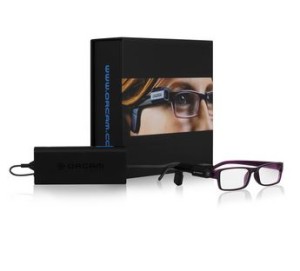 Orcam eyewear product box