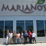 First Jobs participants and staff outside of Mariano's