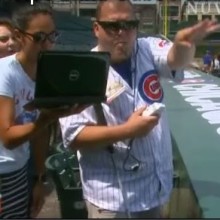 BrainPort Allows Lighthouse Patient to Enjoy the Cubs at Wrigley Field image