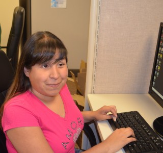 Lighthouse employee Jessica Lopez