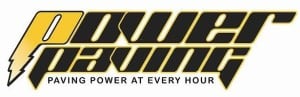 Logo for Sweets for Sight sponsor Power Paving.