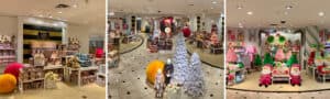 Photos of the SAKS toy store