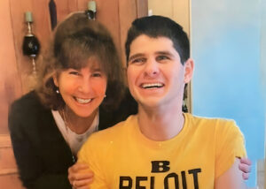 Sally Schwartz and her nephew Alan Brint